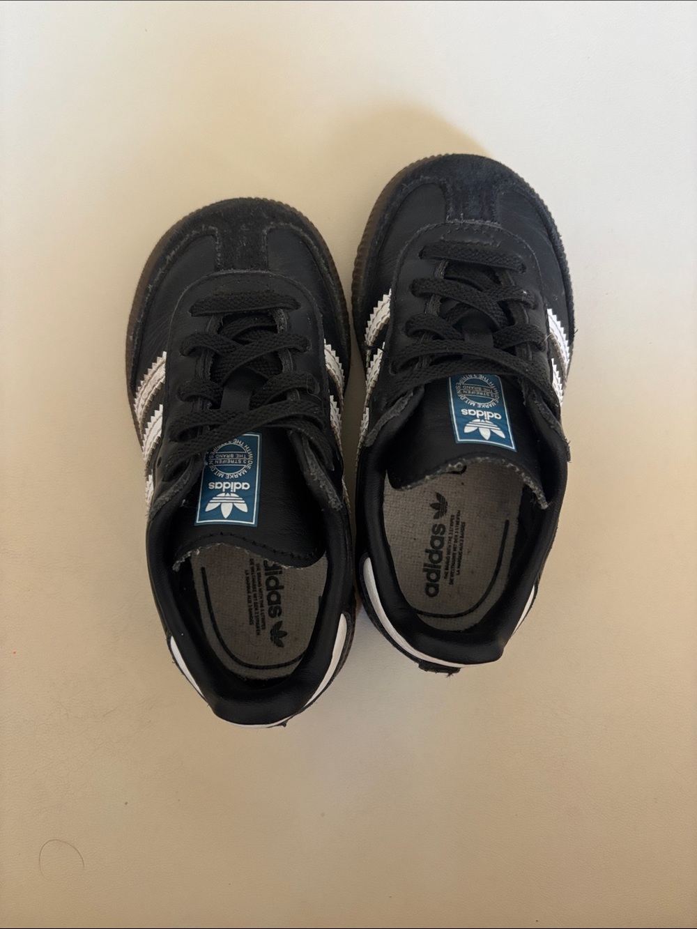 Toddler Adidas Samba Leather Classic